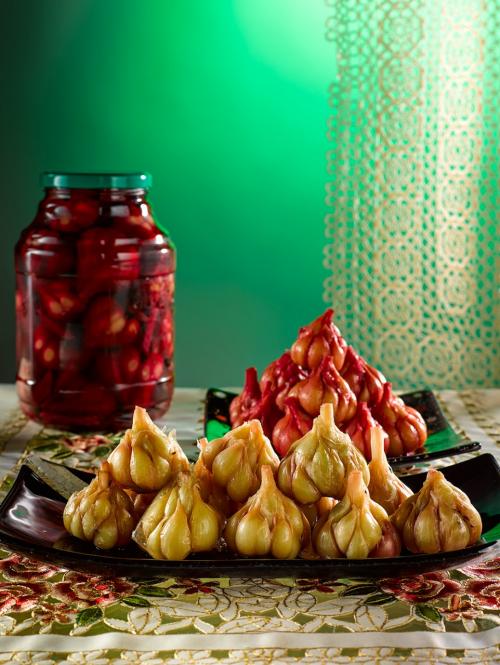 Как замариновать чеснок, чтобы он был хрустящим. Маринованный чеснок