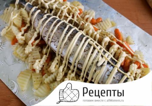 Скумбрия в томате с овощами в духовке. Простой рецепт скумбрии в духовке с овощами