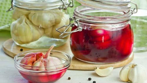 Маринованный чеснок рецепт, как на рынке на зиму. Маринованный чеснок со свеклой — рецепт как на рынке