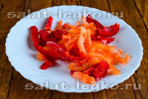 Салат из зелёных помидор по-корейски. Салат из зеленых помидор по-корейски