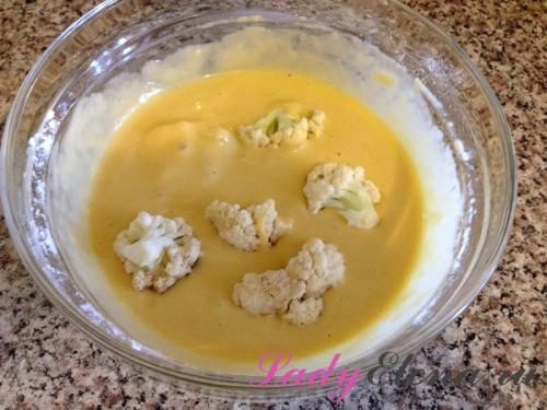 Как пожарить цветную капусту в кляре вкусно на сковороде. Цветная капуста в кляре на сковороде – пошаговый фото рецепт