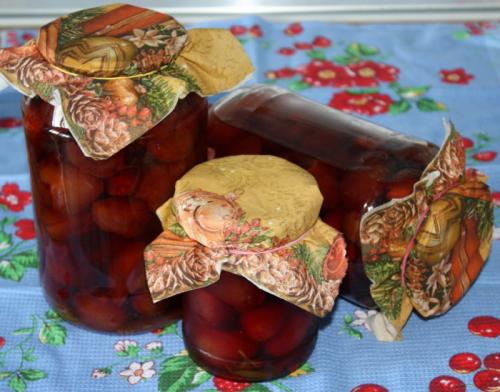 Слива маринованная с чесноком на зиму без стерилизации