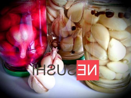 Рецепт как мариновать чеснок в домашних условиях