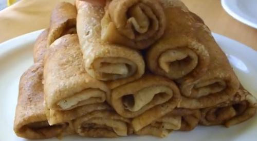 Блины на кефире с кипятком без соды. Правильный рецепт на кефире с содой и кипятке