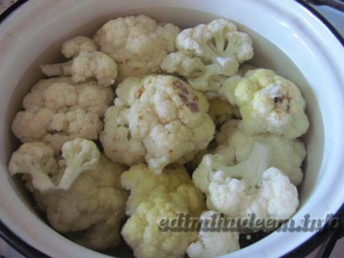 Цветная капуста в кляре диетическая. Как приготовить цветную капусту в кляре