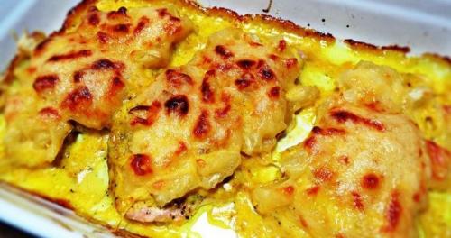 Куриное филе в духовке с ананасом и сыром. Общие принципы приготовления