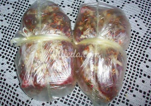 Грудинка вареная в пакете в домашних условиях из свинины. Вареная свиная грудинка в пакетах: пошагово с фото