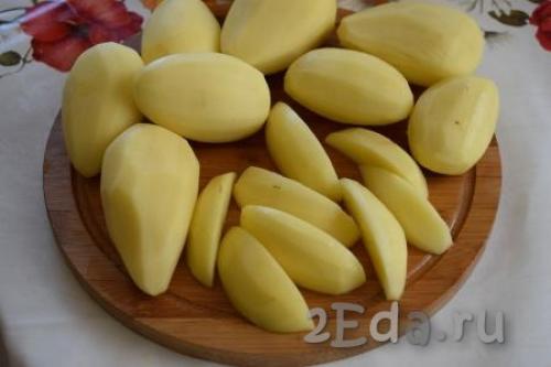 Как запечь кусочками курицу с картошкой в духовке. Курица кусочками с картошкой в духовке