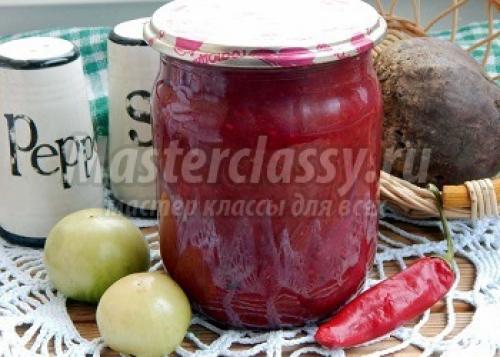 Икра из зеленых помидоров в мультиварке.