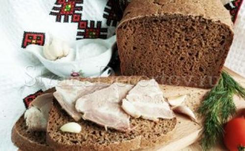 Ржаной хлеб с солодом. Ржаной хлеб в хлебопечке