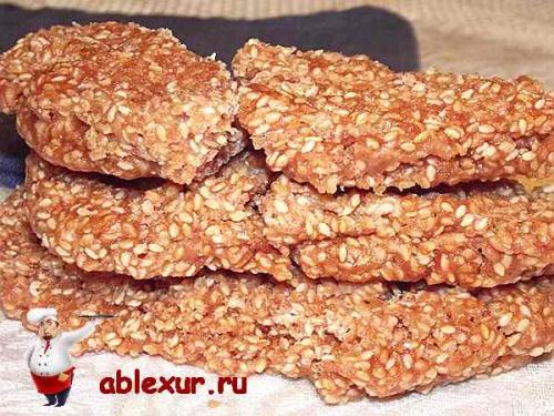 Козинаки из кунжута рецепт.