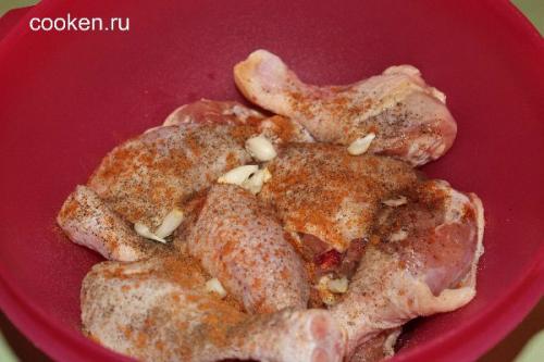 Курица в апельсиновом соке и соевом соусе. Курица в апельсиновом соке