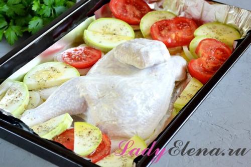 Курица кусочками в духовке с майонезом и чесноком. Курица в майонезе в духовке с овощами – фото рецепт пошагово