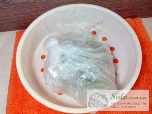 Сало вареное в пакете в мультиварке. Сало в пакете, сваренное в мультиварке