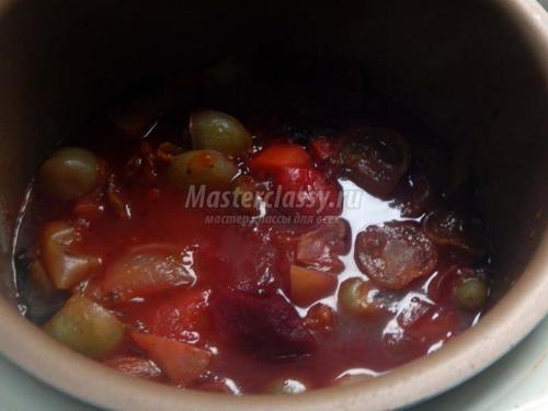 Икра из зеленых помидоров в мультиварке.