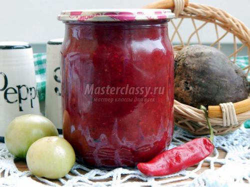 Икра из зеленых помидоров в мультиварке.