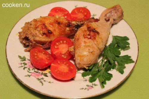 Курица в апельсиновом соке и соевом соусе. Курица в апельсиновом соке