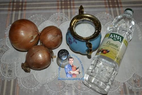 Маринованный лук в уксусе рецепт для салата. Как замариновать лук для салата просто, быстро, и очень вкусно
