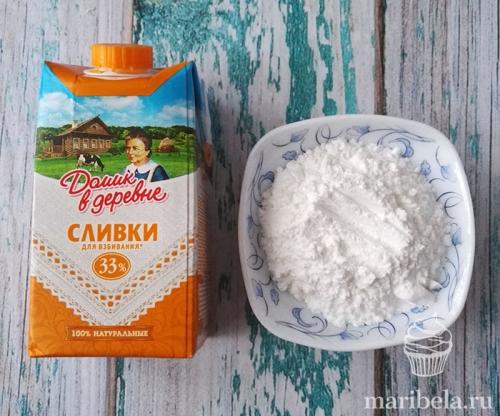 Крем из сливок 20 процентов с желатином для торта. Крем из взбитых сливок