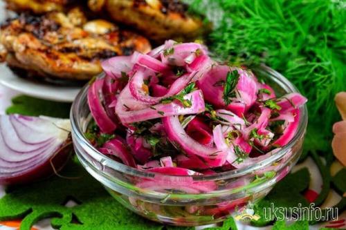 Как замариновать лук для шашлыка. Как быстро и вкусно замариновать лук с уксусом к шашлыку