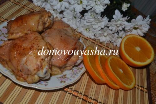 Курица в апельсиновым соком в духовке рецепт. Очень нежная и вкусная курица в апельсиновом соке, рецепт с фотографиями