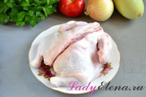 Курица кусочками в духовке с майонезом и чесноком. Курица в майонезе в духовке с овощами – фото рецепт пошагово