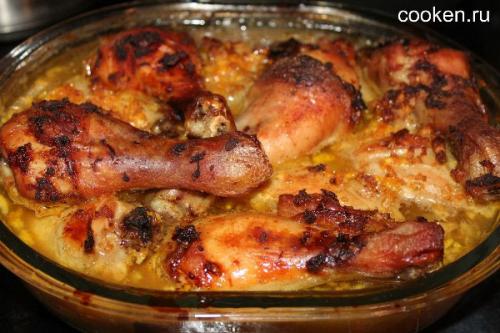 Курица в апельсиновом соке и соевом соусе. Курица в апельсиновом соке