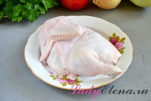 Курица кусочками в духовке с майонезом и чесноком. Курица в майонезе в духовке с овощами – фото рецепт пошагово