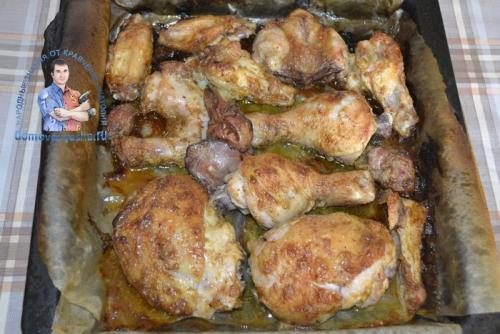 Как вкусно приготовить курицу в духовке кусочками в соусе. Процесс маринования курицы и приготовления в духовке:
