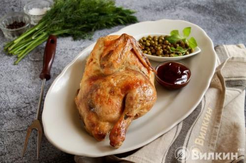 Курица в майонезе в духовке в фольге. Курица в майонезе в духовке