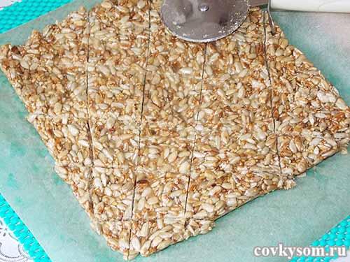 Козинаки из семечек и кунжута. Домашние козинаки