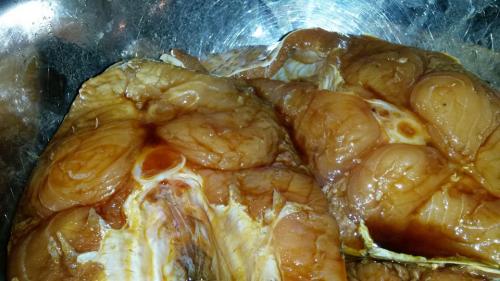 Толстолобик в духовке в рукаве. Сообщества › Вкусно жрать › Блог › Толстолобик в соево-горчичном соусе, запеченный в рукаве