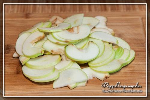 Розочки с яблоками из песочного теста. Печенье «Розочки» с яблоками