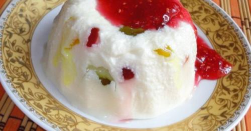 Крем из творога и сливок с желатином для торта. Торты с желатиновым творожным кремом