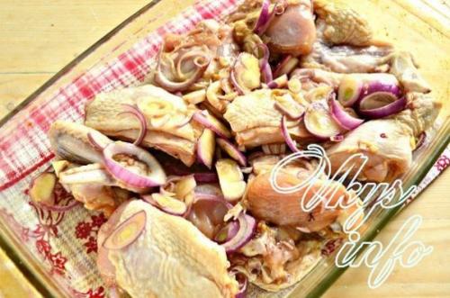 Запечь курицу в духовке кусочками. Курица кусочками в духовке