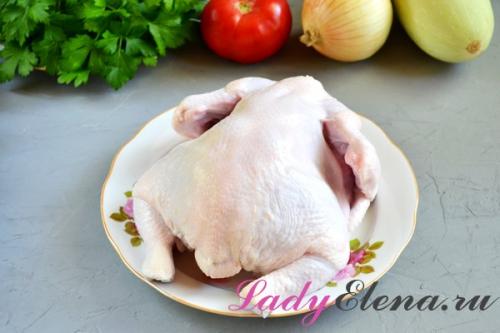 Курица в духовке кусочками с майонезом и чесноком. Курица в майонезе в духовке с овощами – фото рецепт пошагово