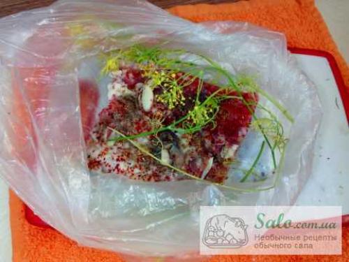 Сало вареное в пакете в мультиварке. Сало в пакете, сваренное в мультиварке