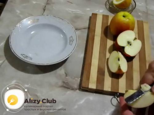 Розочки с яблоками из сдобного теста. Пошаговое приготовление