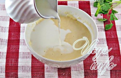 Блинчики с капустой и яйцом