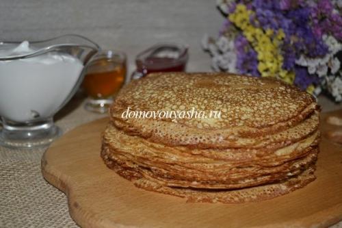 Тесто для заварных блинов на кефире. Как приготовить блины на кефире нежные, ажурные с дырочками