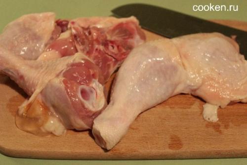 Курица в апельсиновом соке и соевом соусе. Курица в апельсиновом соке