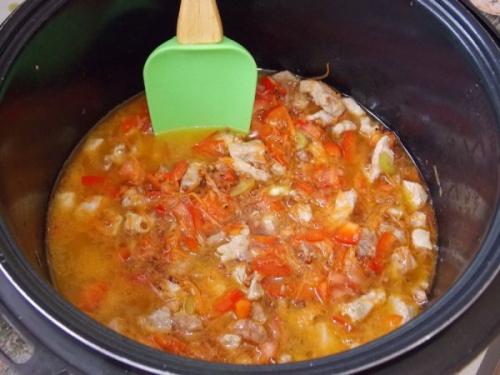 Как приготовить гречку с овощами и мясом в мультиварке Редмонд. Ароматная гречка с мясом и овощами в мультиварке