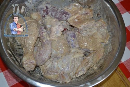 Курица кусочками в духовке с майонезом. Процесс маринования курицы и приготовления в духовке: