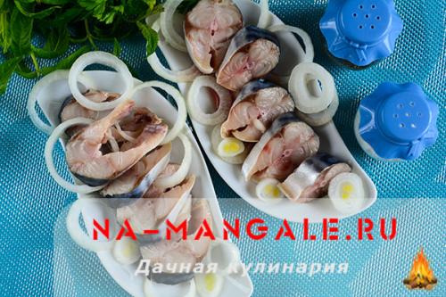 Рецепт маринования скумбрии в домашних условиях. Скумбрия пряного посола