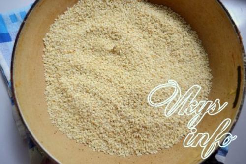 Как сделать козинаки из кунжута. Козинаки из кунжута