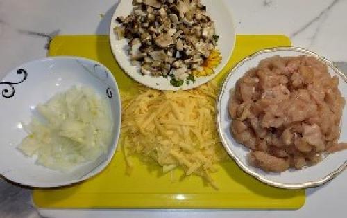 Котлеты из рубленой куриной грудки с сыром и грибами — 5 рецептов с фото пошагово