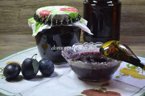 Как сделать джем из сливы в домашних условиях. Как приготовить сливовый джем в домашних условиях