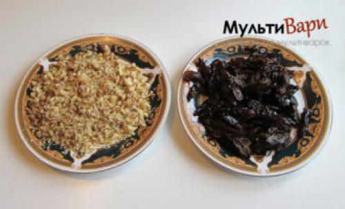 Рулетики с черносливом в мультиварке. Куриные рулетики, фаршированные черносливом, орехами и сыром