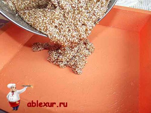 Козинаки из кунжута рецепт.