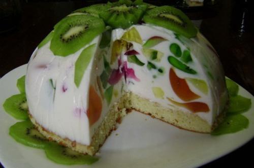 Крем из творога и сливок с желатином для торта. Торты с желатиновым творожным кремом